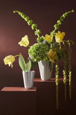 Sale Kähler Hammershøi Unfold Vase H, Hvid