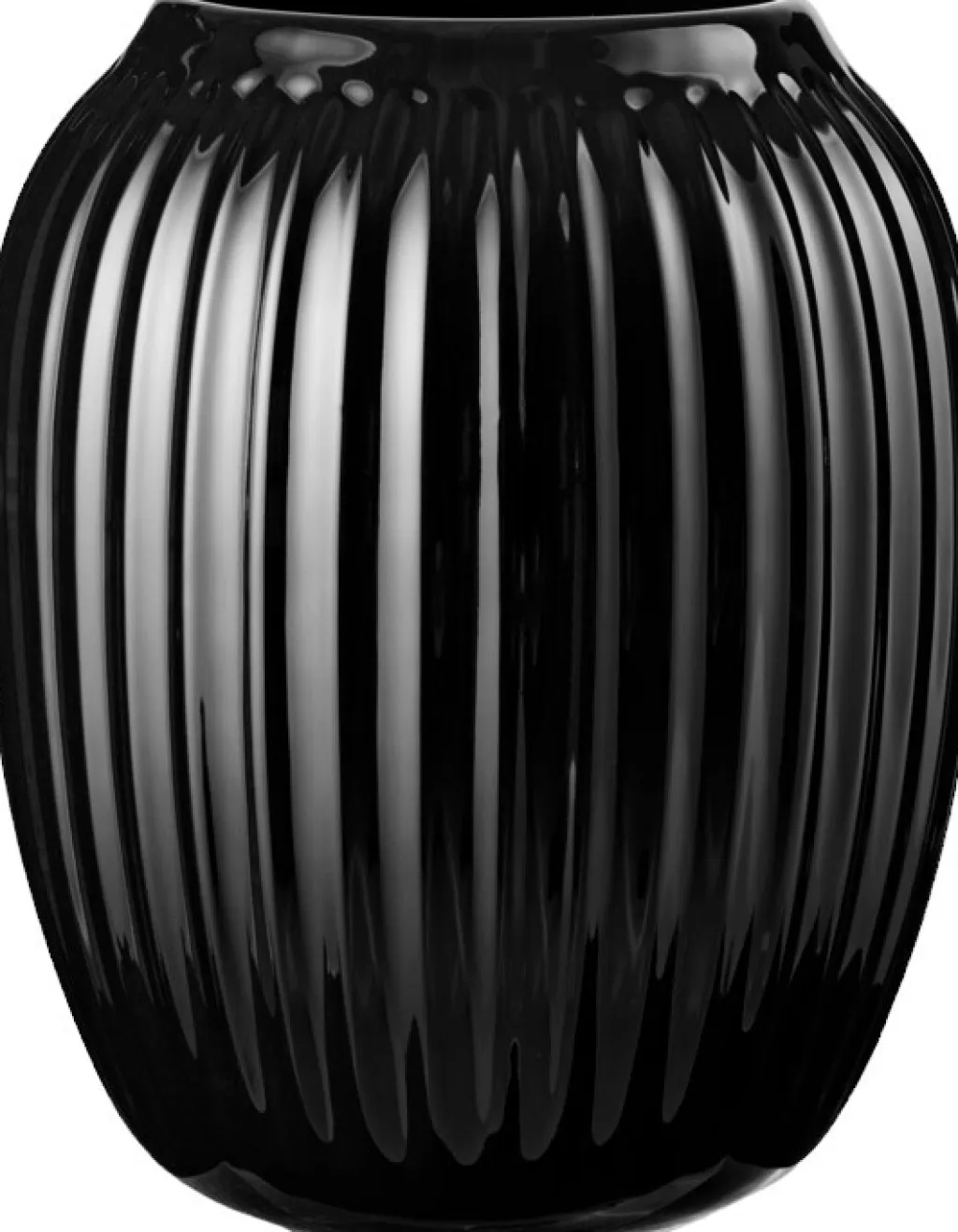 Online Kähler Hammershøi Vase H, Sort