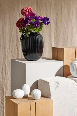 Online Kähler Hammershøi Vase H, Sort