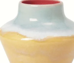 Discount x KIMPOP Poppery Vase H12 cm, Pink/Mint/Gul Vaser