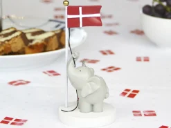 Discount Bordflag Elefant & Mus H14,5 cm Børn Fødselsdagsdekoration|Bordflag