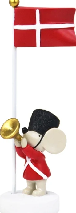 Børn Kids By Friis Fødselsdagsdekoration|Bordflag > Bordflag Mus m. Trompet H14,5 cm
