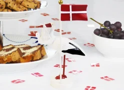 New Bordflag Stork H15 cm Børn Fødselsdagsdekoration|Bordflag