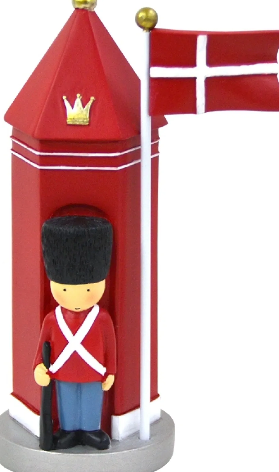 Clearance Kids By Friis Bordpynt Flag & Skilderhus H15 cm