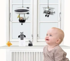 Børn Kids By Friis Børneværelse|Interiør Til Børneværelset > Flyvemaskine Panda H12 cm