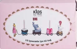 Hot Kids By Friis Kertelys 10 stk. Ø1,2/H11 cm, Lyserød