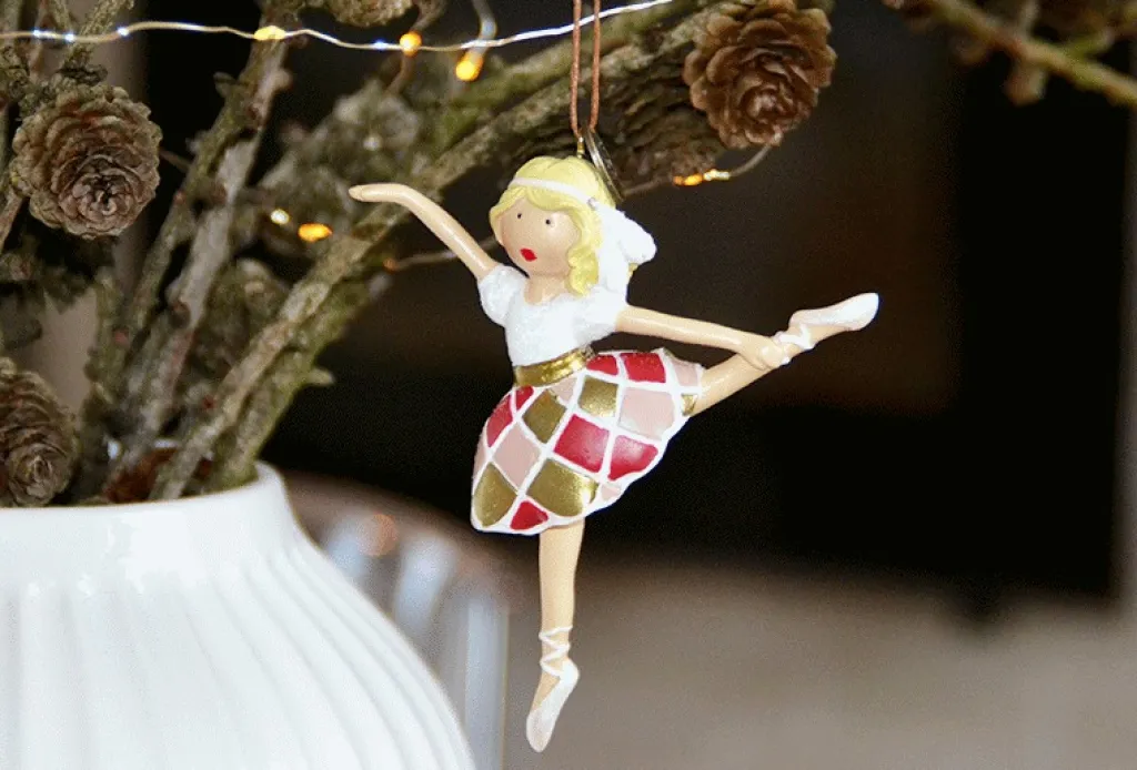 Børn Kids By Friis Børneværelse|Interiør Til Børneværelset > Ophæng Ballerina 12,5 cm