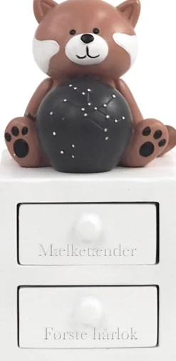 Best Kids By Friis Æske t. Første Tand/Hårlok Skytten H11,5 cm, Hvid