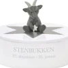 Best Smykkeskrin Stenbukken Ø14,5 cm, Hvid Børn Opbevaring Til Børneværelset|Børneværelse