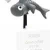 Børn Kids By Friis Opbevaring Til Børneværelset|Børneværelse > Sparebøsse Fisken H13 cm, Hvid