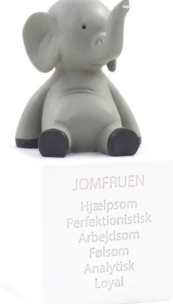 Outlet Sparebøsse Jomfruen H13 cm, Hvid Børn Opbevaring Til Børneværelset|Børneværelse