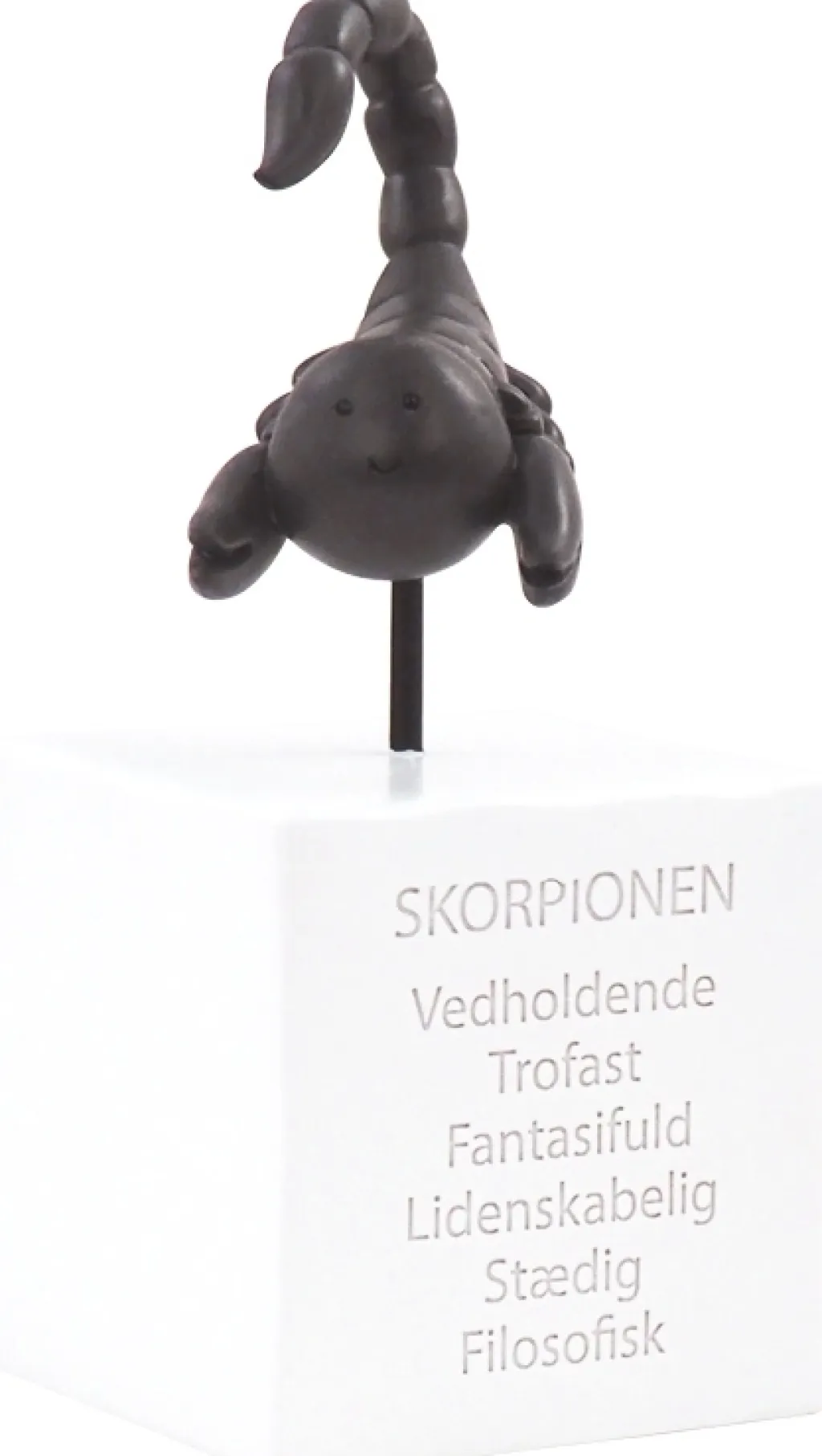 Outlet Sparebøsse Skorpionen H14 cm, Hvid Børn Opbevaring Til Børneværelset|Børneværelse