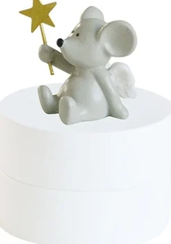 Clearance Kids By Friis Tandæske Tandfe Mus Ø4,5 cm, Hvid