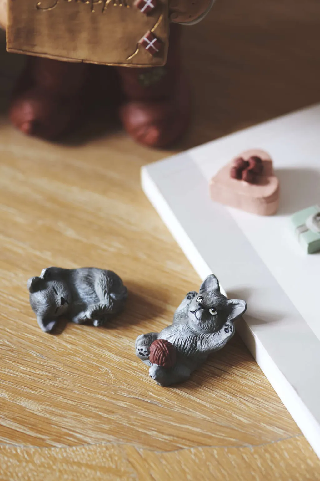 Klarborg Træfigurer Og Figurer > Kattekillinger, Miv & Nulle