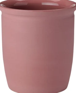 New Knabstrup Keramik Syltekrukke , Dark Rose