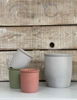 New Knabstrup Keramik Syltekrukke , Dark Rose