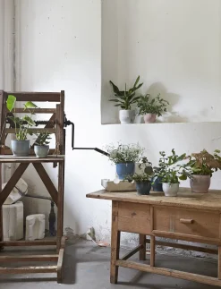 Discount Knabstrup Keramik Urtepotteskjuler H, Soft Mint
