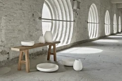 Hot Knabstrup Keramik Earth Vase , Kalkhvid