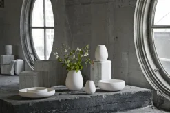Hot Knabstrup Keramik Earth Vase , Kalkhvid
