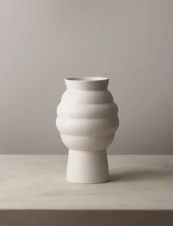 Online x Tortus Vase No2 H23,5 cm, Hvid Stue|Vaser