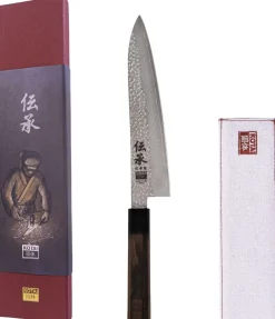 KOTAI Japanske Knive > Densho Gyuto Kniv , Pakkatræ