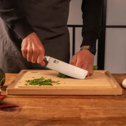 Clearance Hashi Classic Nakiri Kniv 16,5 cm, Pakkatræ Japanske Knive