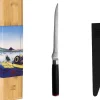 KOTAI Udbener- Og Filetknive > Pakka Damascus Filetkniv 20 cm, Pakkatræ