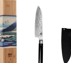Discount KOTAI Pakka Santoku Kniv 18 cm, Pakkatræ