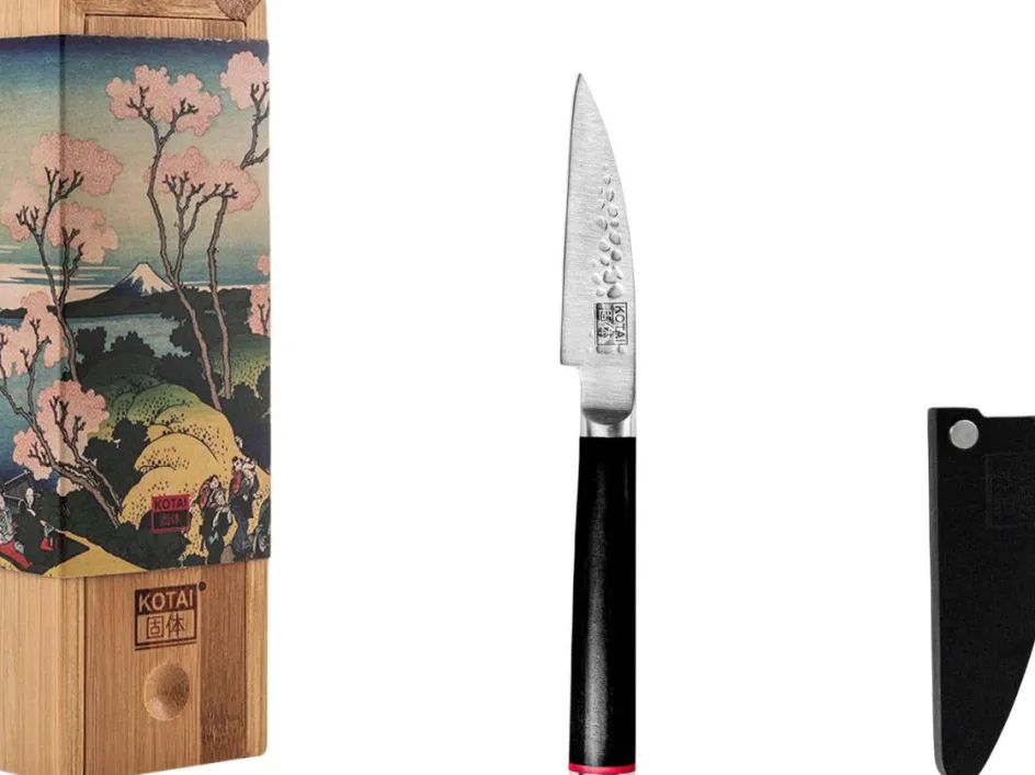 Sale KOTAI Pakka Skrællekniv 9 cm, Pakkatræ