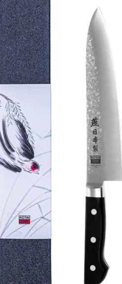 Hot KOTAI Tsubame Gyuto Kniv 21 cm, Pakkatræ