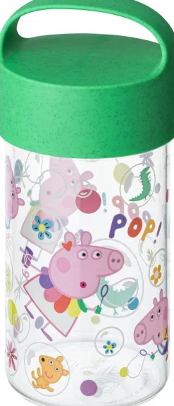 Hot Koziol BUDDY Gurli Gris Snackboks/Drikkedunk 500 ml, Organic Spring Green