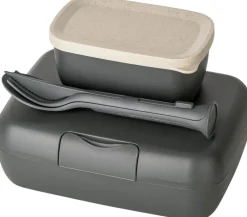 Best Koziol CANDY READY Madkassesæt 19x13,5 cm, Nature Ash Grey