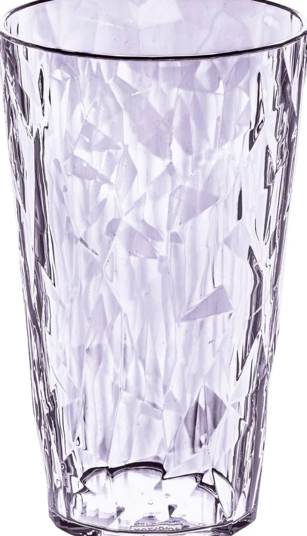 Koziol Vandglas > CLUB LIGHT Glas 40 cl, Transparent Lavender