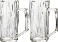 Koziol Ølglas > CLUB No. 25 Ølglas 2 stk. 30 cl, Crystal Clear