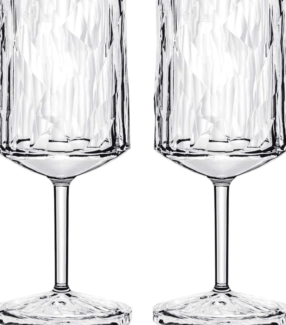 New Koziol CLUB No. 21 Vinglas 2 stk. 25 cl, Crystal Clear