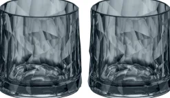 New Koziol CLUB No. 2 Whiskeyglas 2 stk. 25 cl, Grå
