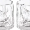 Koziol Whiskyglas|Drinksglas > CLUB No. 2 Whiskeyglas 2 stk. 25 cl, Crystal Clear
