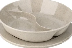 Outlet CONNECT SEPAREE Menutallerken m. Låg 25x25,5 cm, Middagstallerkener