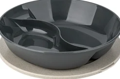 Koziol Middagstallerkener > CONNECT SEPAREE Menutallerken m. Låg 25x25,5 cm,