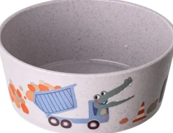 Børn Koziol Børneskåle|Spisestue > CONNECT Trucks Skål Ø12,3 cm, Organic Purple Grey
