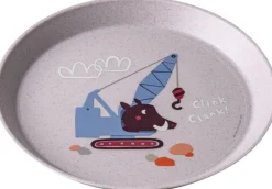 Best Koziol CONNECT Trucks Tallerken 20,5 cm, Organic Purple Grey