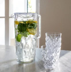 Best CRYSTAL Kande m. 4 Glas 250 ml Karafler