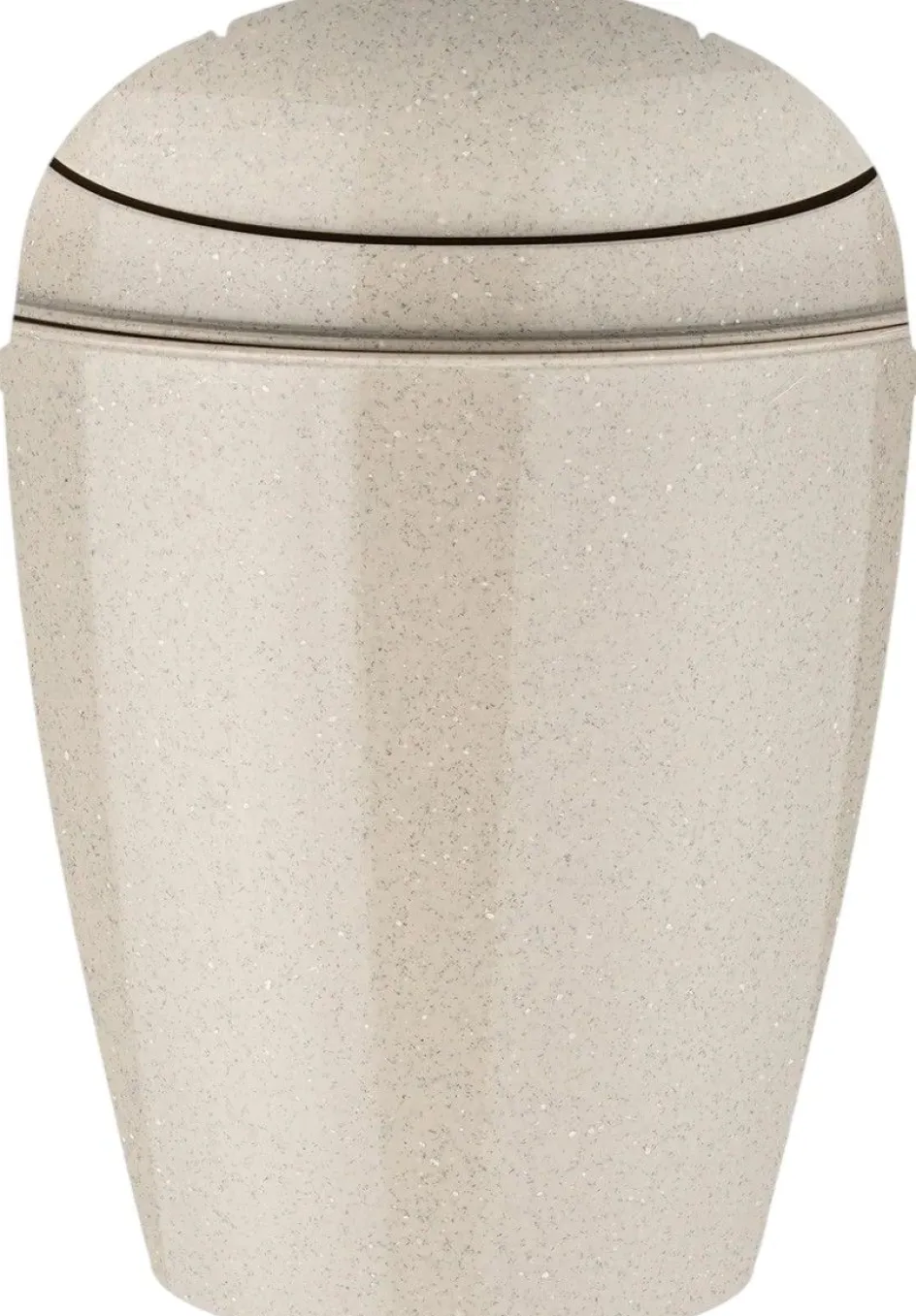 Clearance Koziol DEL Recycled Skraldespand , Desert Sand