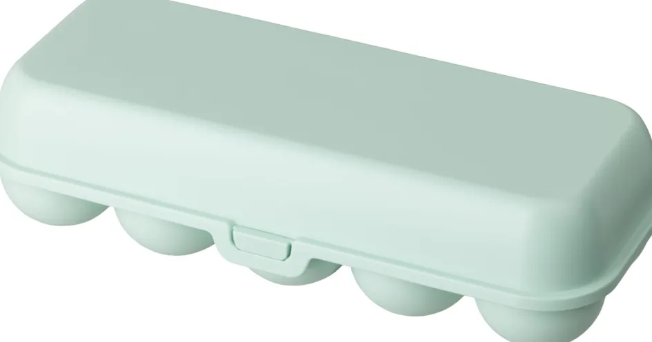 Best Koziol EGGS TO GO Æggebakke 11,8x27,7 cm, Sweet Green