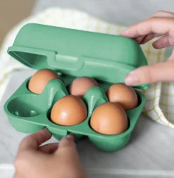Hot EGGS TO GO Mini Æggebakke , Opbevaring Til Køkkenet|Madopbevaring