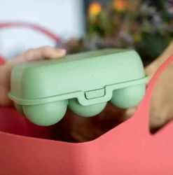Hot EGGS TO GO Mini Æggebakke , Opbevaring Til Køkkenet|Madopbevaring