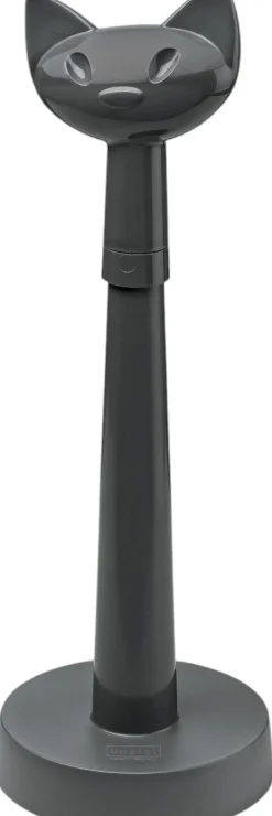 Discount Koziol MIAOU Køkkenrulleholder H36,9, Nature Ash Grey