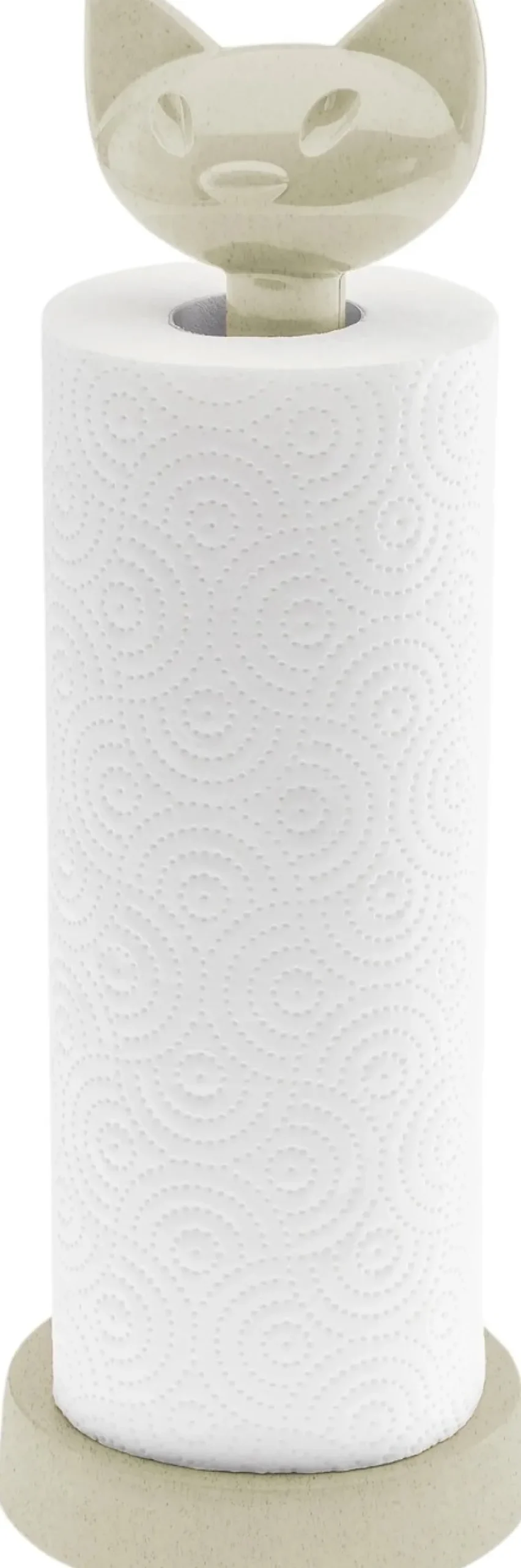 Discount Koziol MIAOU Køkkenrulleholder H36,9, Nature Desert Sand