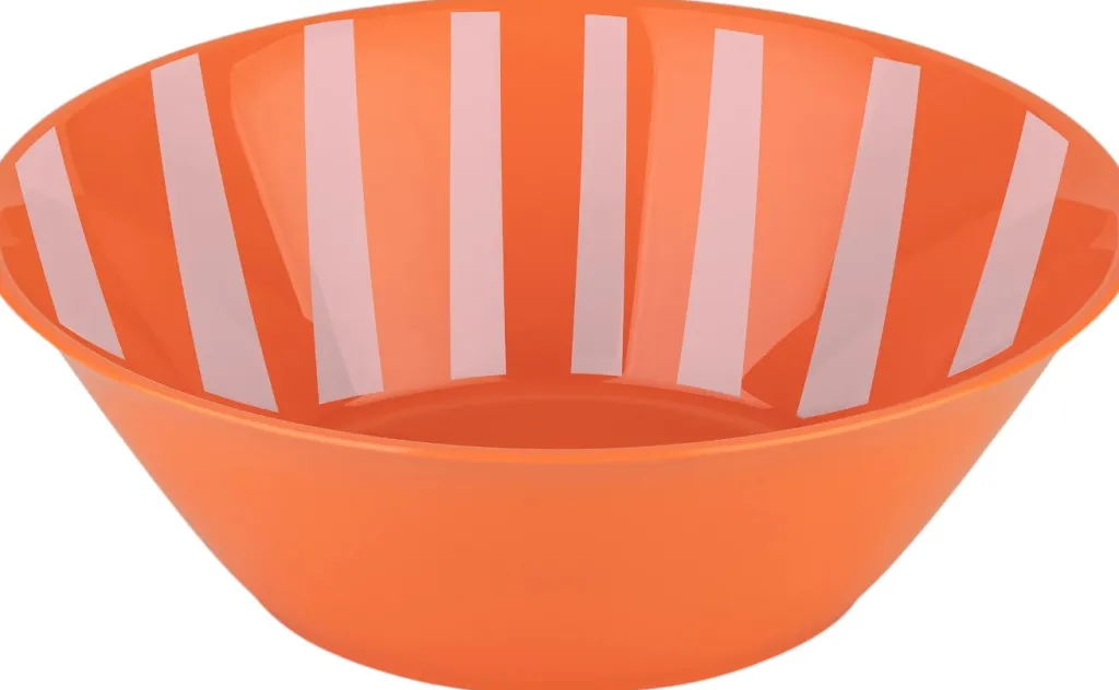 Best NORA STRIPES Skål Ø16,35 cm, Strong Coral Skåle|Spisestue