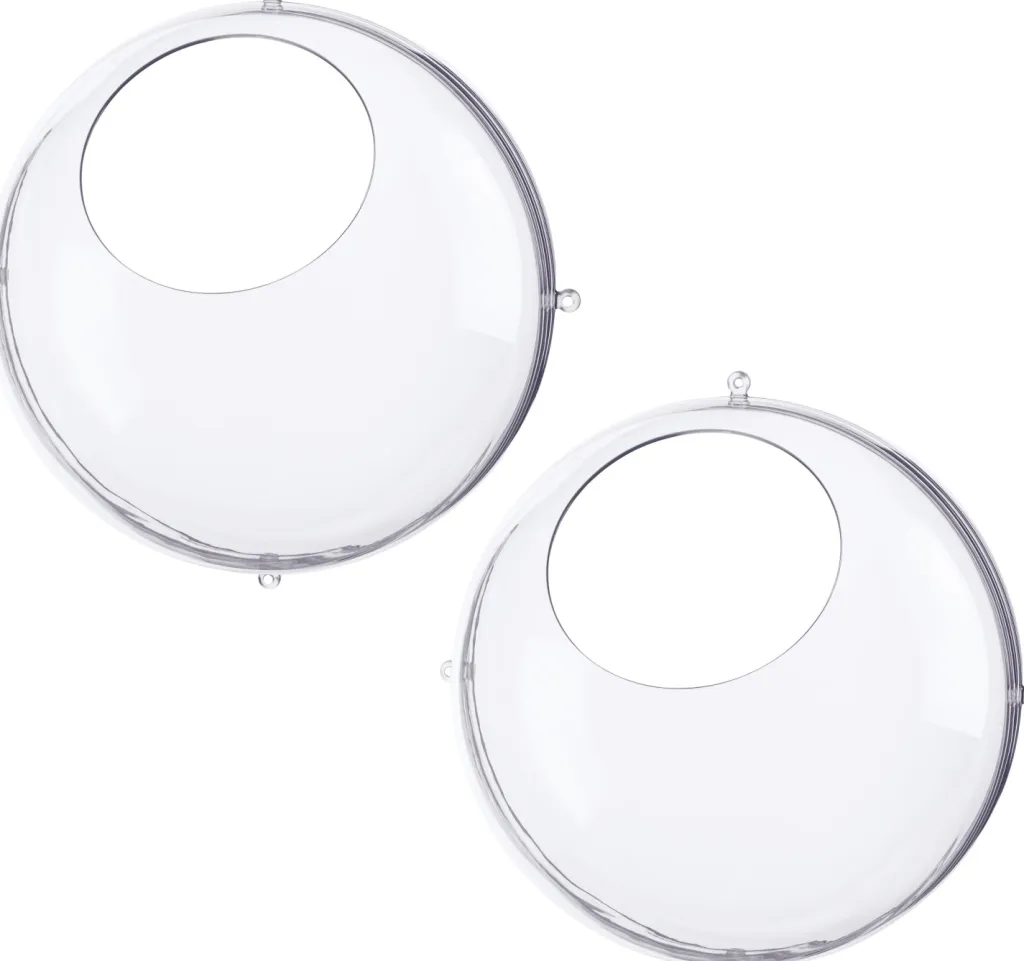 Discount ORION Vægdisplay 2 Dele, Crystal Clear Hylder